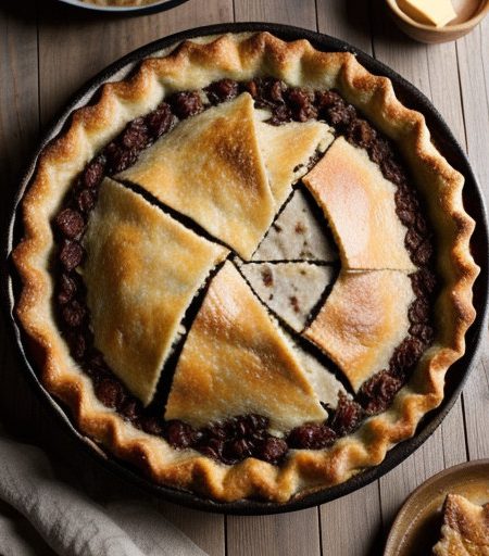 Tourtiere a La Ouananiche (Lac St-Jean Salmon Pie recipe image