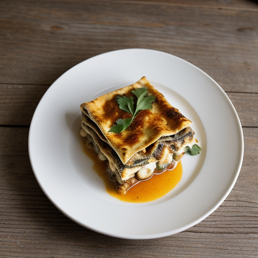 Tracey's Mushroom/Tofu Lasagne recipe image
