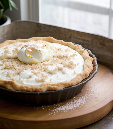 Traditional Coconut Cream Pie recipe image