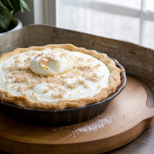 Traditional Coconut Cream Pie recipe image