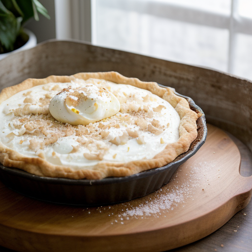 Traditional Coconut Cream Pie recipe image