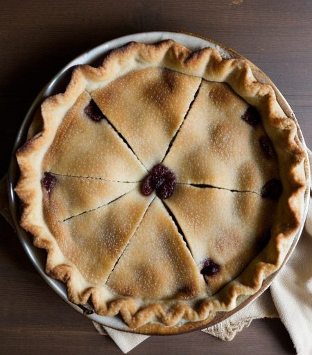 Traditional Raisin Pie recipe image