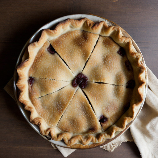 Traditional Raisin Pie recipe image