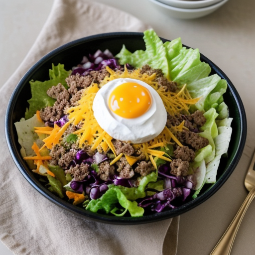 Trash Bag" Taco Salad recipe image