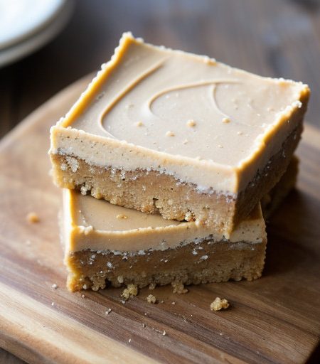 Treats: Peanutty Peanut Butter Shortbread Squ recipe image