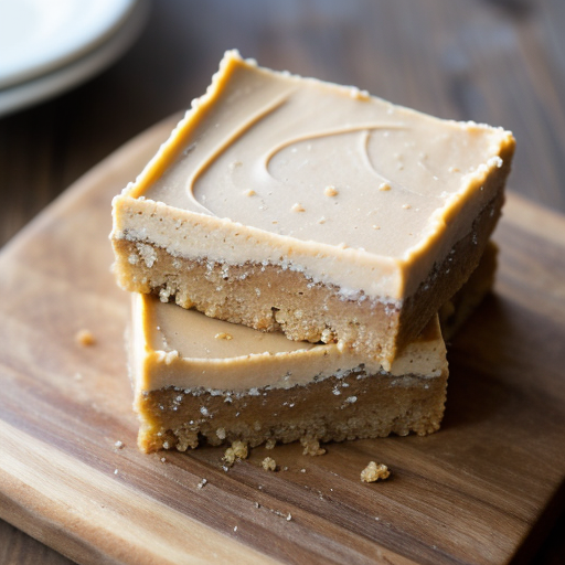 Treats: Peanutty Peanut Butter Shortbread Squ recipe image