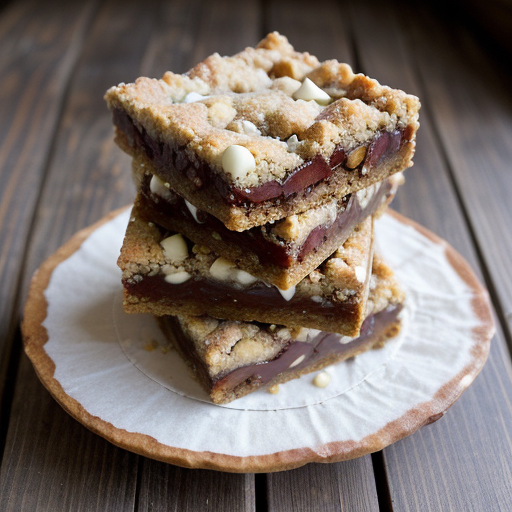 Treats: White Chocolate Cherry Pecan Bars recipe image