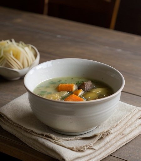 Tregaron Granny's Broth (Cawl Mamgu Treagon Welsh recipe image