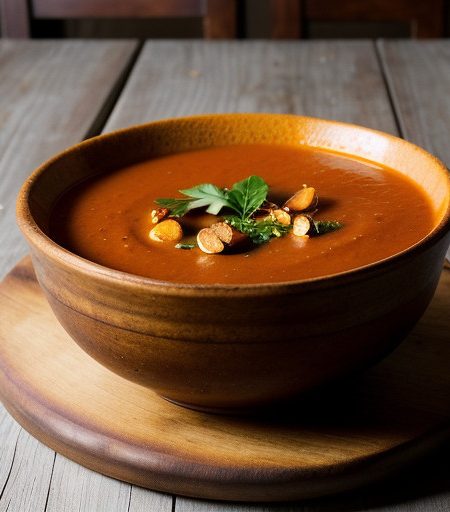 Trinity Square Cafe Moroccan Tomato Soup recipe image