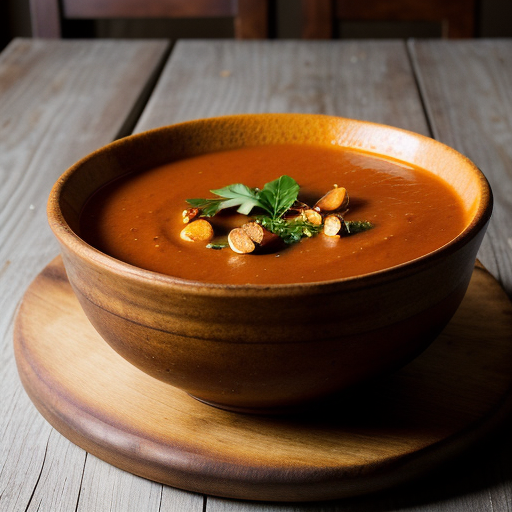 Trinity Square Cafe Moroccan Tomato Soup recipe image
