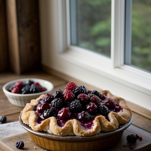 Triple Berry Cobbler recipe image