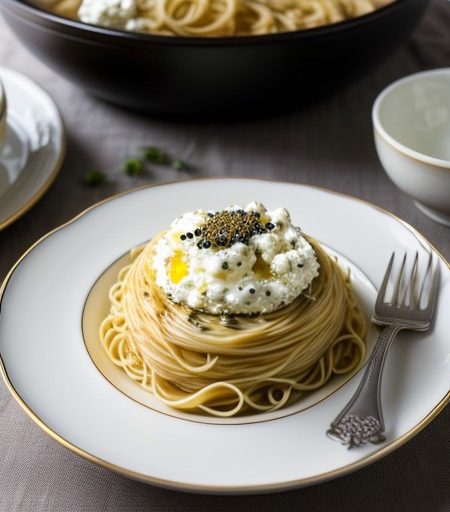 Triple Cheese - Poppyseed Noodles recipe image