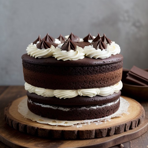 Triple Chocolate Cake recipe image