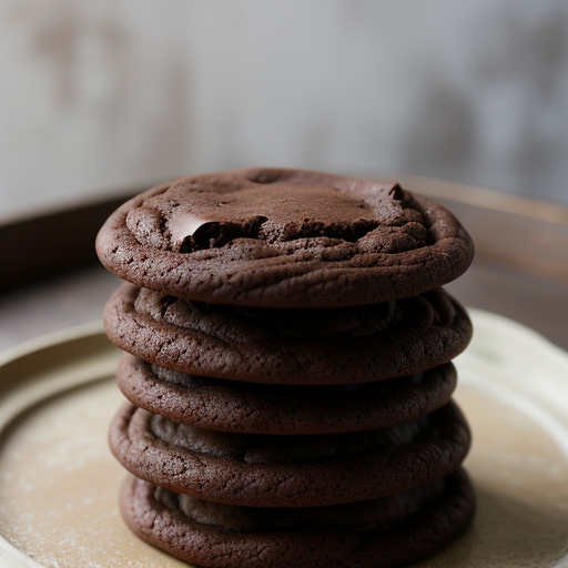 Triple Chocolate Cinnamon Cookies recipe image