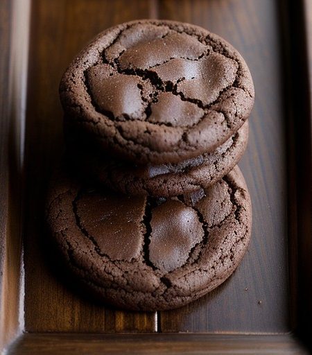 Triple Chocolate Cookies recipe image