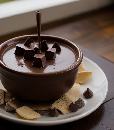Triple Chocolate Fondue - Jeanne Elledge recipe image