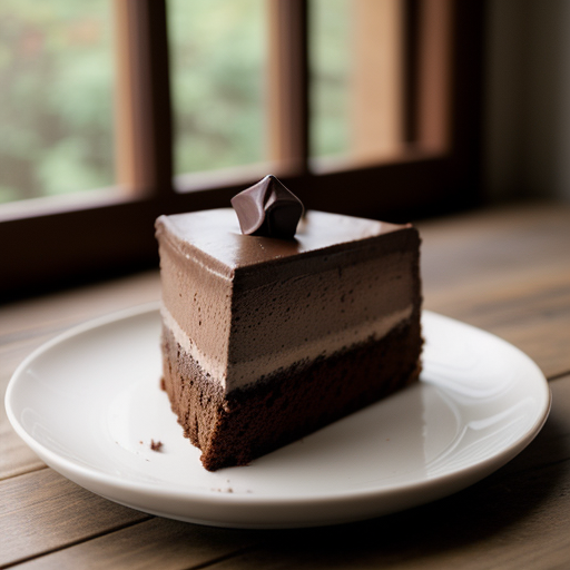 Triple Chocolate Mousse Cake recipe image