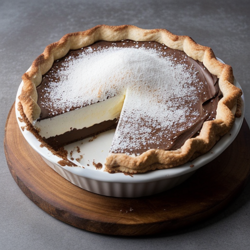 Triple Decker Chocolate Coconut Cream Pie recipe image