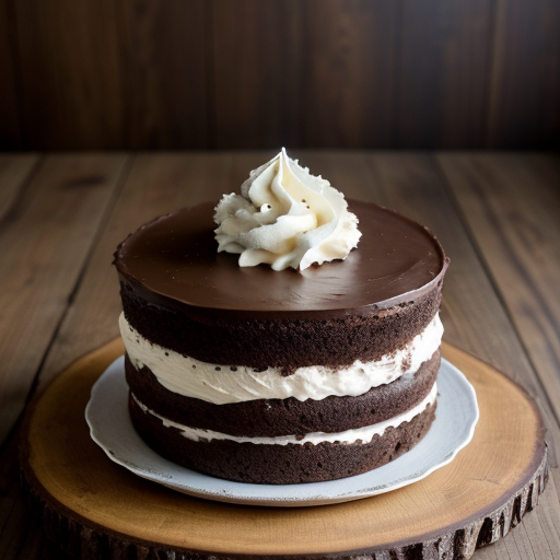 Triple Fudge Cake recipe image