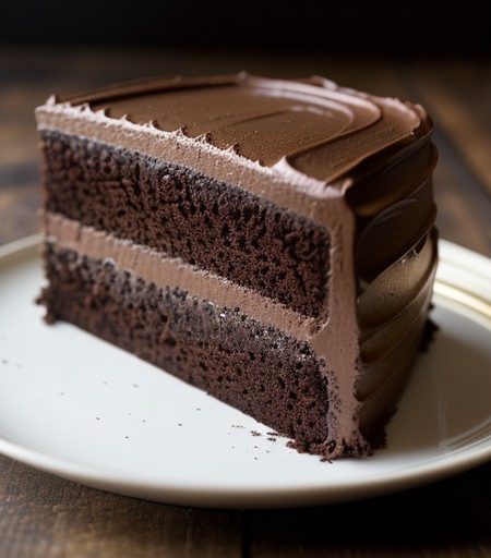 Triple-Layer Devil's Food Cake recipe image