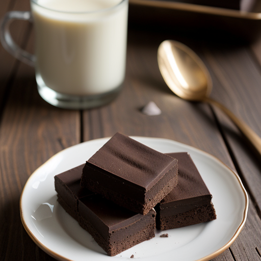 Triple-Rich Chocolate Squares recipe image