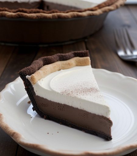 Triple-Tier Chocolate Pie recipe image