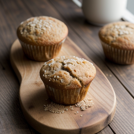 Triple Wheat-Honey Muffins From Bob Hogan recipe image