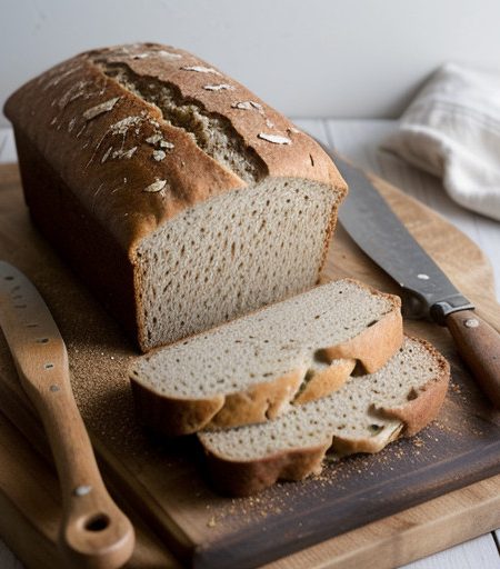 Triticale Bread Machine Made recipe image