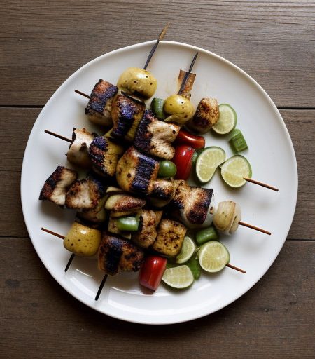 Tropical Chicken Kabobs recipe image