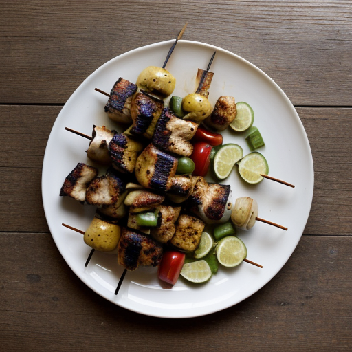 Tropical Chicken Kabobs recipe image