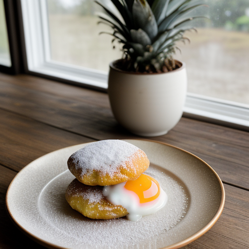 Tropical Fruit Beignet recipe image