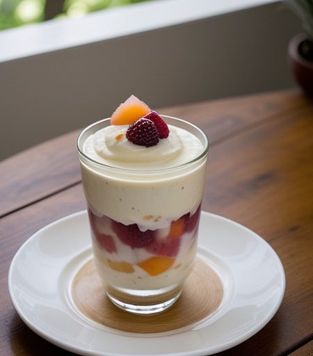 Tropical Fruit Brunch Parfait recipe image