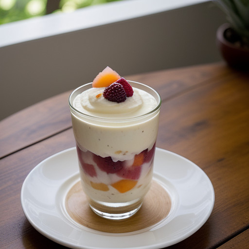 Tropical Fruit Brunch Parfait recipe image