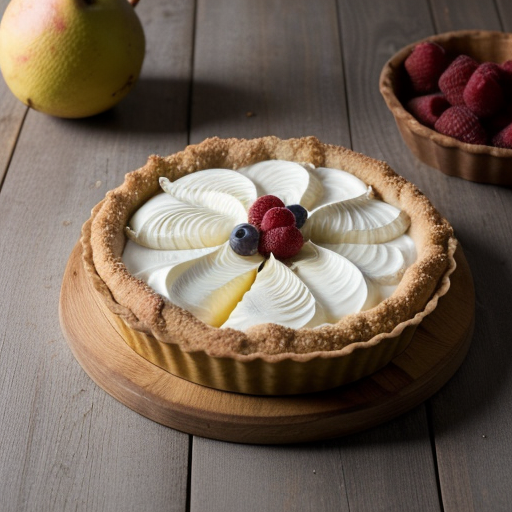 Tropical Fruit Coconut Explosion Tart recipe image