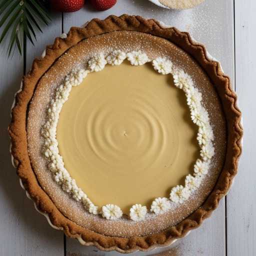 Tropical Fruit Tart recipe image