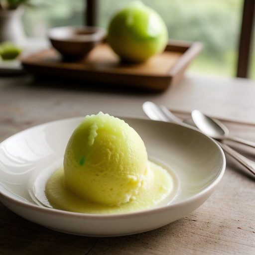Tropical Honeydew Sorbet recipe image