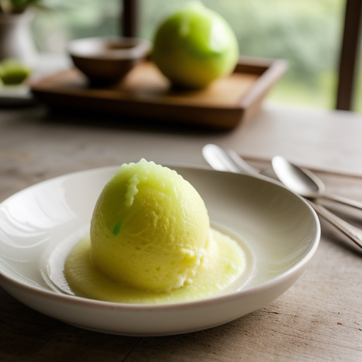Tropical Honeydew Sorbet recipe image
