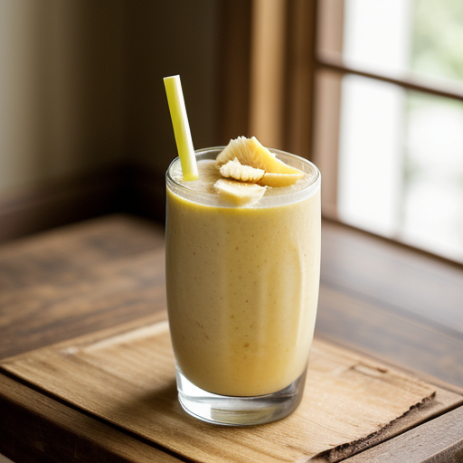 Tropical Pineapple Banana Shake recipe image