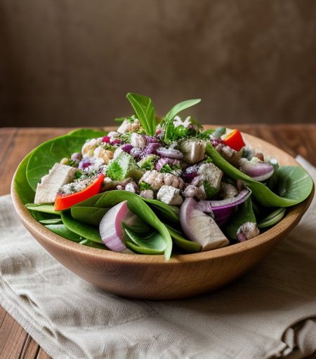 Tropical Turkey Salad recipe image