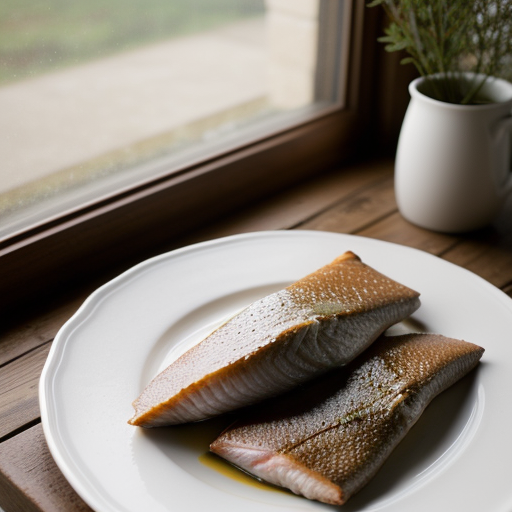 Trout Baked in Wine (Irish recipe image
