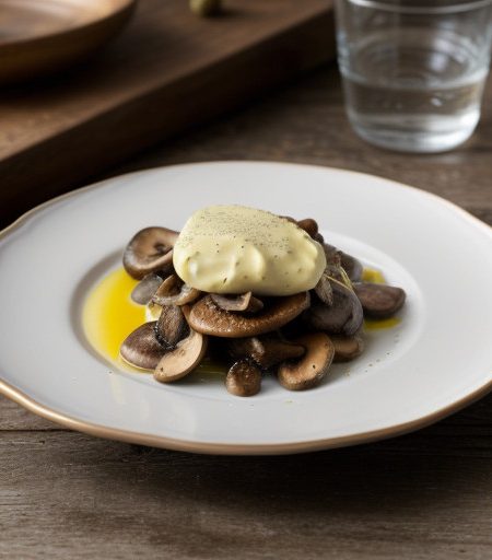 Trout & Mushrooms in Cream recipe image
