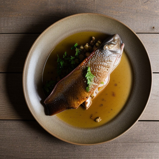Trout Sauteed in Walnut Oil recipe image