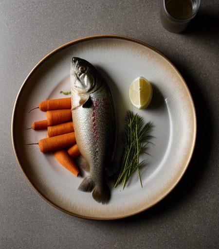 Trout & Vegetables in Foil recipe image
