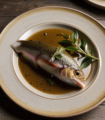 Trout With Bay Leaf recipe image