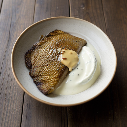 Trout With Cream & Honey Sauce (Irish recipe image