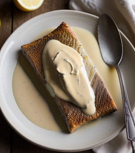 Trout With Cream and Honey Sauce (Irish recipe image