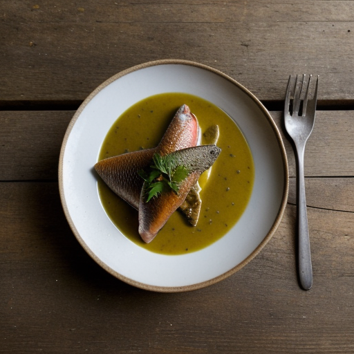Trout With Mustard Sauce recipe image