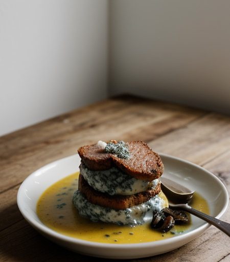 Trout With Sauce Roquefort recipe image