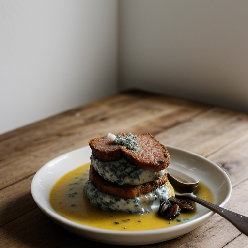 Trout With Sauce Roquefort recipe image