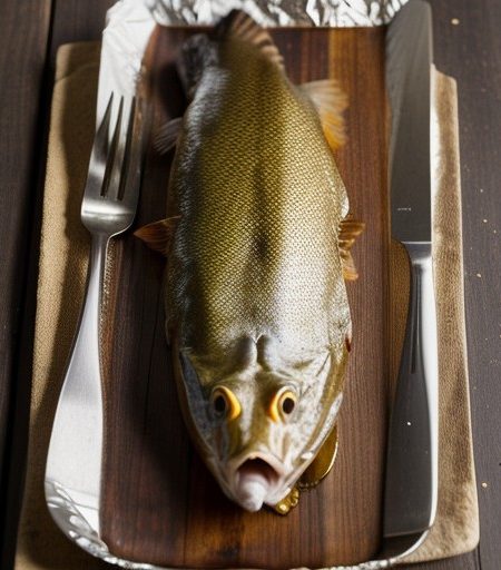 Trout and Vegetables in Foil recipe image